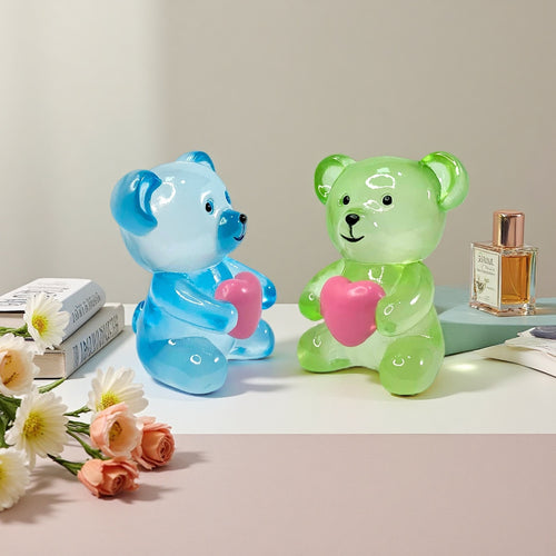 Resin Teddy Bear Ornaments
